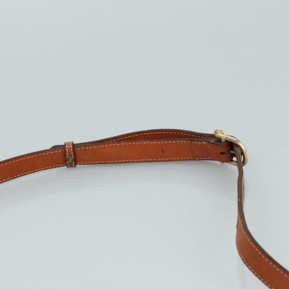 CELINE Macadam Canvas Shoulder Bag Pvc Leather Brown Gold - Picture 8 of 16